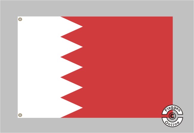 Aufkleber Bahrain Flagge | Oval, 12x8 Cm, Wasser- & Sonnenbeständig | Nationalitätenkennzeichen Sticker Für Auto & Mehr