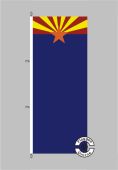 Arizona Flagge Hochformat 