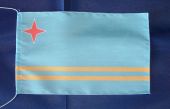 Aruba Tischflagge