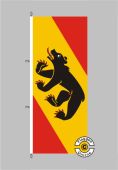 Bern Flagge Hochformat 