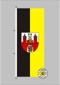 Bernburg Hochformat Flagge