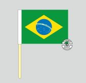 Brasilien Stockflagge