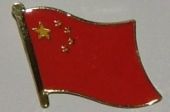 China Flaggenpin