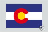 Colorado Tischflagge