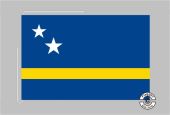 Curacao Tischflagge