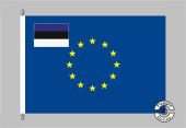 Estland Europa Flagge