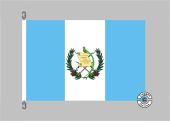 Guatemala mit Wappen Flagge