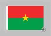 Burkina Faso Bootsflagge