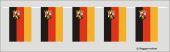 Rheinland-Pfalz Flaggenkette