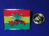 Marihuana Hanf Cannabis Flaggenpin