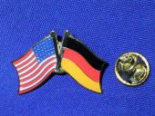 Deutschland - USA Freunschaftspin