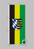 Coburg Hochformat Flagge