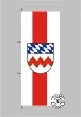 Dachau Hochformat Flagge