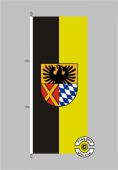 Donau-Ries Hochformat Flagge