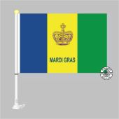 Mardi Gras Autoflagge