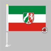 Nordrhein-Westfalen neu Autoflagge