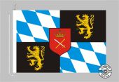 Bayern Königsbanner Bootsflagge