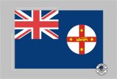 New South Wales Tischflagge