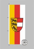 Kärnten Flagge Hochformat 