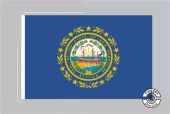 New Hampshire Tischflagge