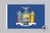 New York Tischflagge