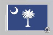South Carolina Tischflagge