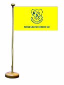 Neuenkirchener SC Tischflagge inkl. Tischflaggenständer aus Holz