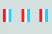 Luxemburg Flaggenkette
