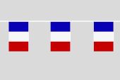 Frankreich Flaggenkette