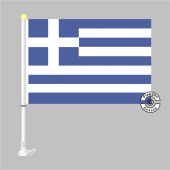 Griechenland Autoflagge