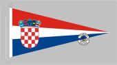 Kroatien Bootsstander Wimpel 