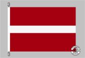 Lettland Flagge / Fahne für höhere Windlasten
