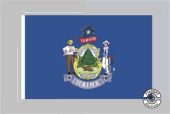 Maine Tischflagge