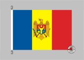 Moldawien Flagge / Fahne für höhere Windlasten