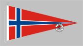Norwegen Bootsstander Wimpel 