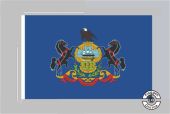 Pennsylvania Tischflagge