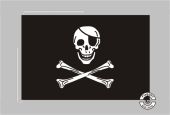 Pirat Jolly Roger Tischflagge