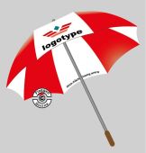 Regenschirm mit Werbeaufdruck