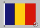 Rumänien Flagge / Fahne für höhere Windlasten