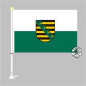 Sachsen Autoflagge