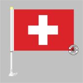 Schweiz Autoflagge