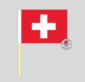 Schweiz Stockflagge