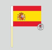 Spanien Stockflagge