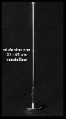 Tischbannerständer verchromt 