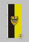 Aachen Hochformat Flagge