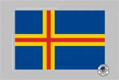 Aaland Tischflagge