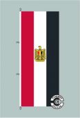 Aegypten Ägypten Hochformat Flagge