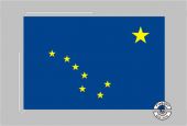 Alaska Tischflagge