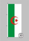 Algerien Hochformat Flagge