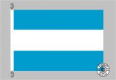 Argentinien ohne Wappen Flagge